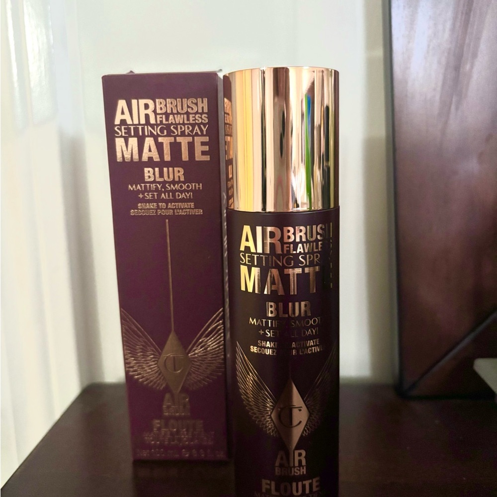 NIB ✅ Charlotte Tilbury Airbrush Flawless Setting Spray Matte Blur 3.3 fl oz
